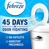 Febreze Small Spaces Air Freshener, Odor-Fighting, Plug-In Alternative, Air Fresheners for Home and Bathroom and Kitchen, Closet Air Fresheners, Light