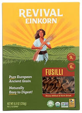 Revival Einkorn, Organic Pasta Fusilli, 8.8 Ounce