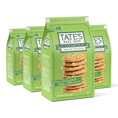 Tate's Bake Shop Key Lime Pie, 4-6.5oz Bags