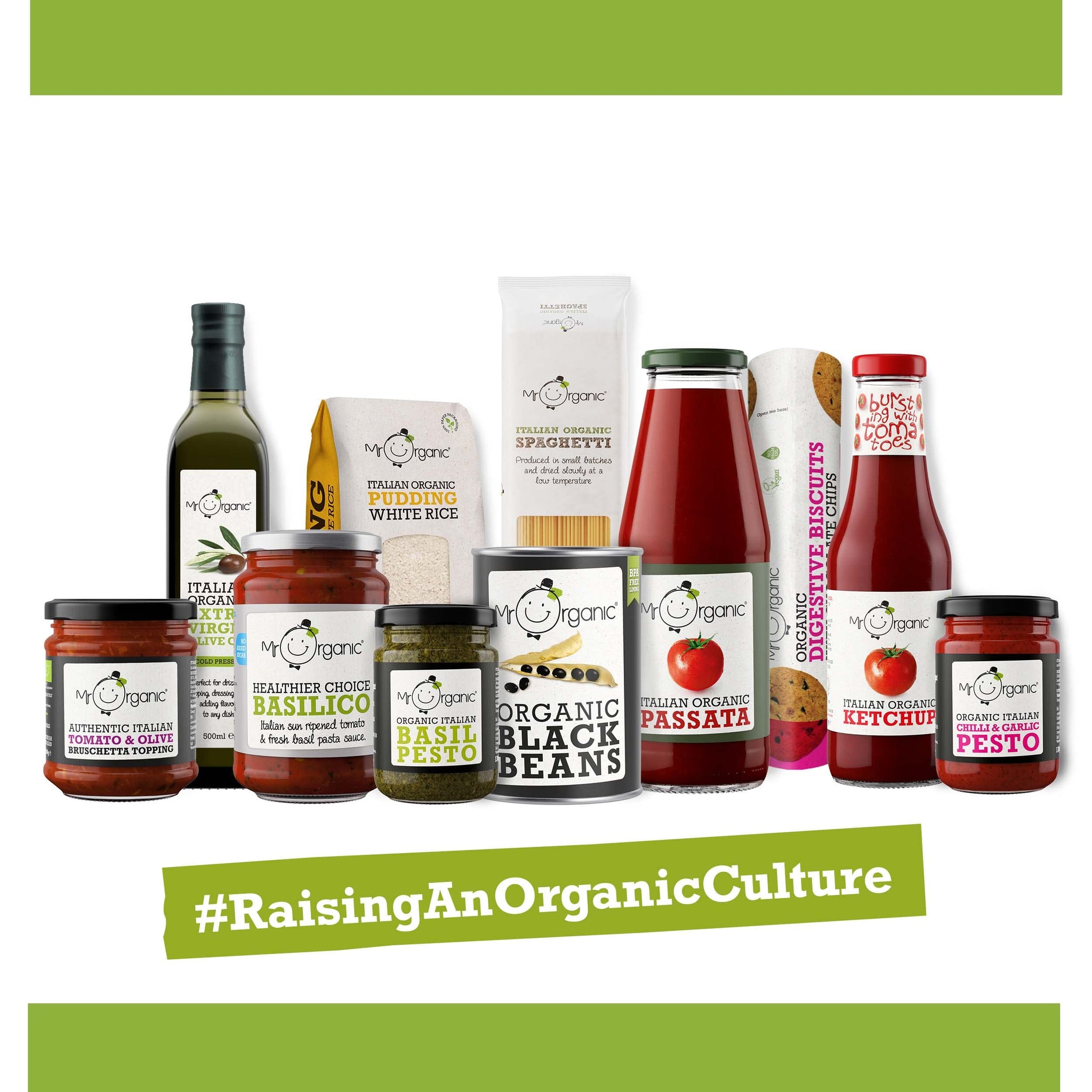 Mr Organic Basilico Pasta Sauce 350g