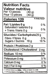 Yupik Mini Butterflies Gummy Candy - 500g/17.6 oz