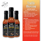 De Lux Farms-Truffle Obsession Gourmet Hot Sauce (Original, Mild Heat)-Kosher Certified Hot Sauce Made w/ Aged Cayenne Peppers and White Truffle