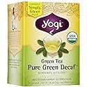 Yogi Tea Green Tea Pure Green Decaf, Herbal Supplement, Tea Bags, 16 ct