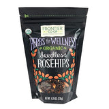 Frontier Co-op Organic Seedless Rosehips, 8.29 oz | Dried Rose Hips for Rosehip Tea Organic, Powder, Oil and More | 8.29 Ounces (235 Grams)