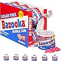 Bazooka Sugar Free Easter Bubble Gum - 60 Count To Go Cup (Pack Of 6) For Easter Basket Stuffers - Pink Chewing Gum Easter Candy In Original Sugarless