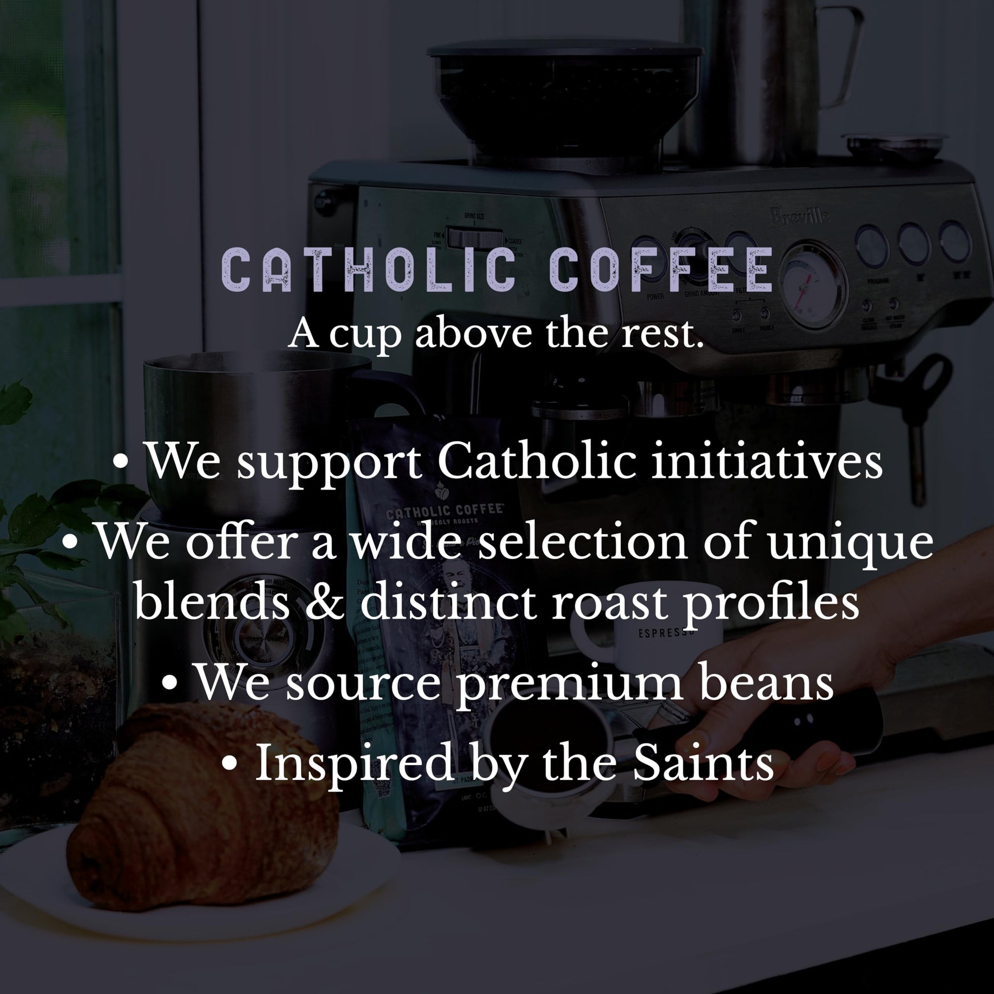 Catholic Coffee Pods - All Saints Variety Pack | Light, Medium, Dark Roasts | 12 Pack, Single Serve Coffee Pods