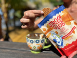 Stroop Club Traditional Organic Mini Stroopwafel Caramel Treats | Vegan, Plant-Based and Dutch-Approved Indulgence - Vegan Waffle cookies (pouch