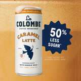 La Colombe Coffee, Caramel Draft Latte, 11 fl oz Cans (Pack of 12), Coffeehouse Quality Cold Brew, Specialty Grade Coffee Beans, Ready-to-Drink