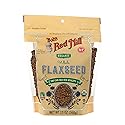 Bob's Red Mill Organic Whole Flaxseeds - 13 oz (Pack of 1), Gluten Free, Raw, Non GMO, Sproutable, Keto Friendly, Paleo