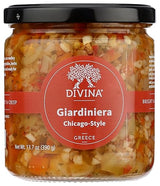 Divina, Giardiniera Chicago Style Mild, 13.7 Ounce