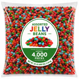 Fruit Flavor Jelly Beans Bulk Candy - 25 lb (Approx. 10,000 pieces)