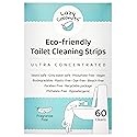 Lazy Coconuts Toilet Bowl Cleaner Strips - 60 Cleans, Plastic-free, Dye-free, With Lemon Essential Oil