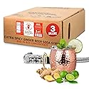 Top Hat Extra Spicy Ginger Beer Soda Syrup - 3 gallon BIB Cocktail mix - Bag in Box Concentrate for Commercial Soda Gun and Fountain Systems - QCD