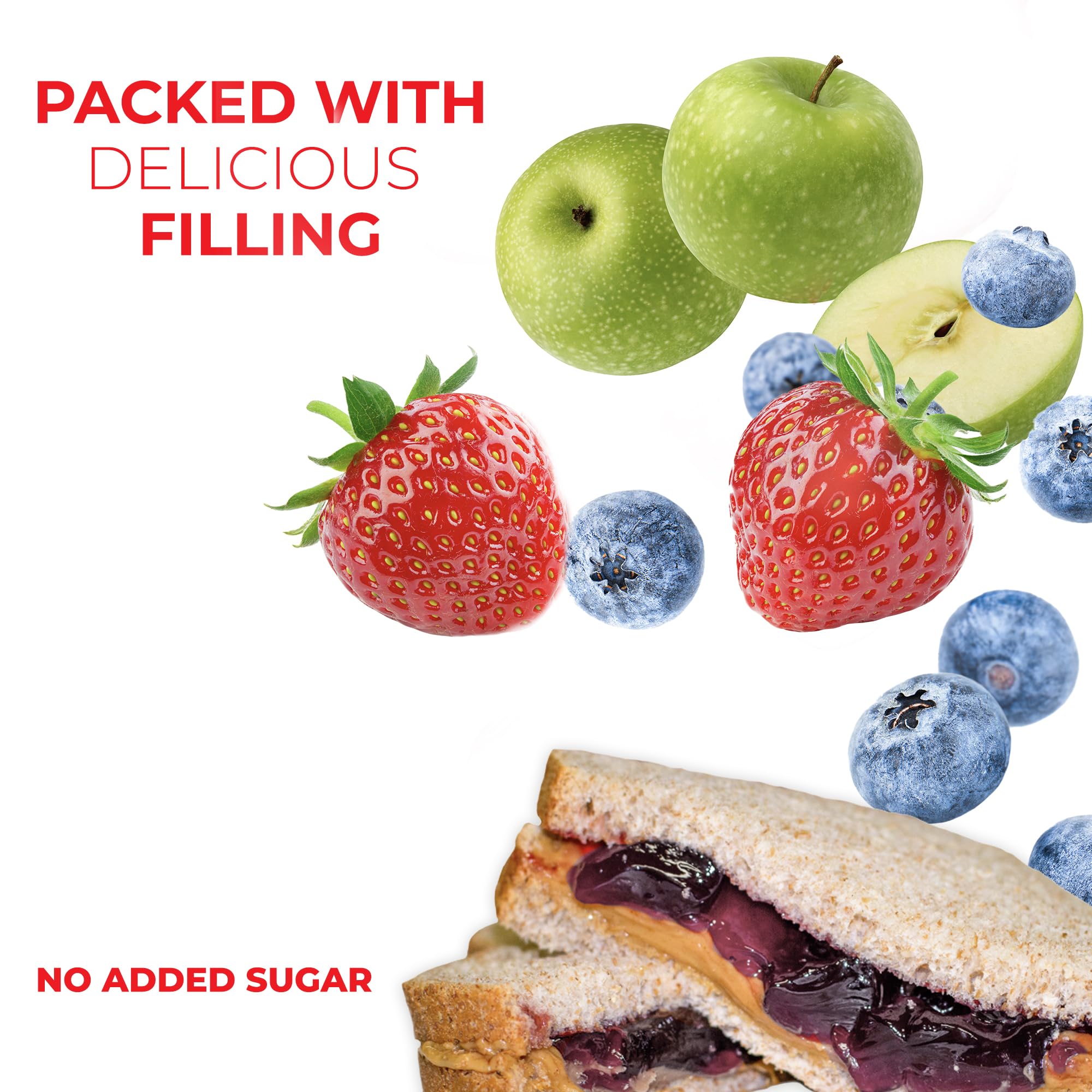 Betty Lou's Fruit Bars & PB&J Bars Variety Pack, Gluten Free, Vegan, Non GMO, Deliciously Healthy Snacks, Individually Wrapped, 2oz Each (12 Pack)