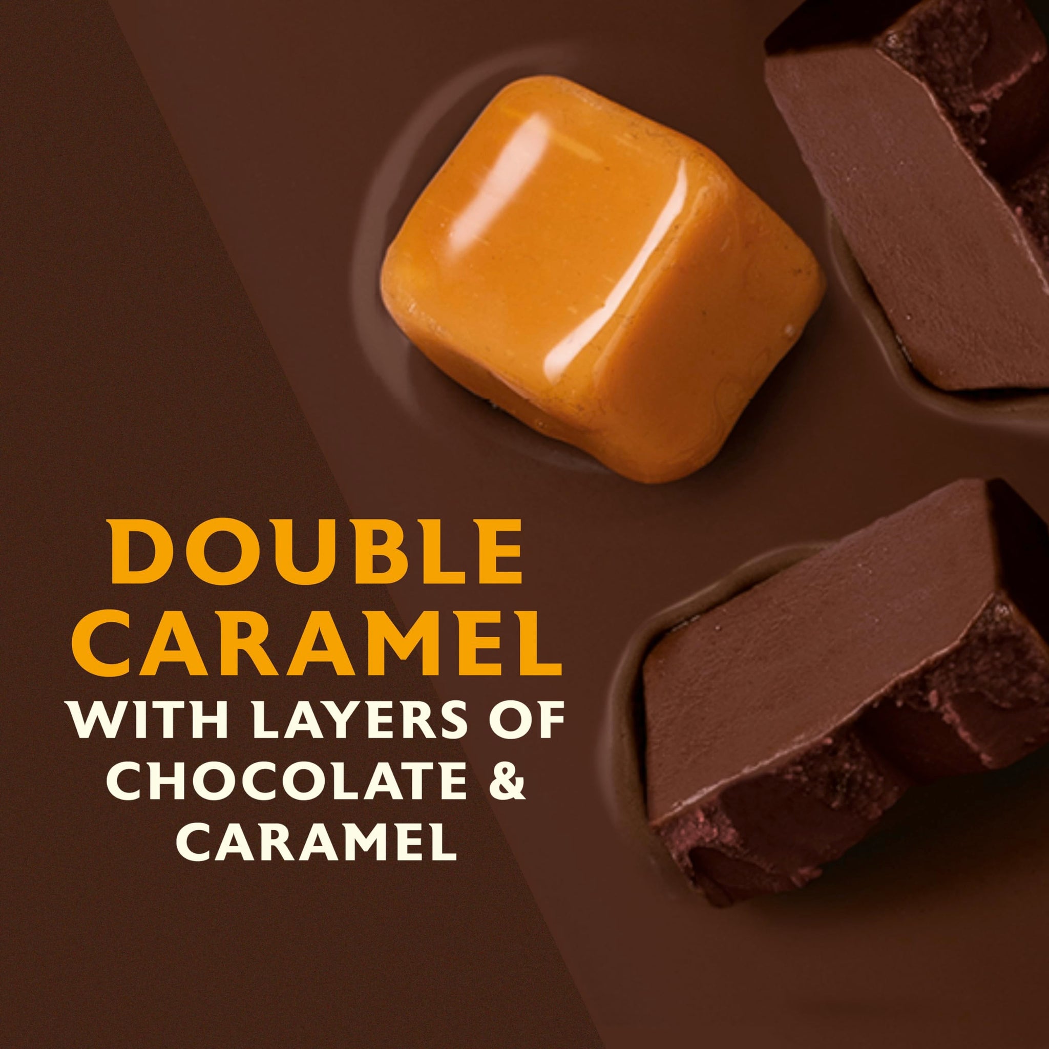 Magnum Ice Cream Bars 3 Count Double Caramel For a Creamy Frozen Dessert Made with Premium Milk Chocolate, 44% Cacao 9.13 Oz