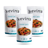 Kevin's Natural Foods Teriyaki Sauce - Paleo Simmer Stir-Fry Sauce, Gluten Free, No Preservatives, Non-GMO - 3 Pack (Teriyaki)