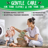 Eco-Friendly Laundry Detergent Sheets - Efficient, Clean, and Fresh Scented, Washer-Friendly Soap Sheet - No Mess & Space-Saving Laundry Strips