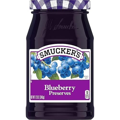 Smucker's Blueberry Preserves, 12 Ounces