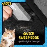 Chemical Guys Grubbie Edge Pet Hair Removal Tool - Reusable Pet Hair & Lint Remover for Car Interiors, Upholstery, Carpets, Seats, and Home Furniture