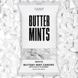Candy Envy - White Wrapped Buttermints - 13 oz. Bag - 100 Individually Wrapped White Candy Mints