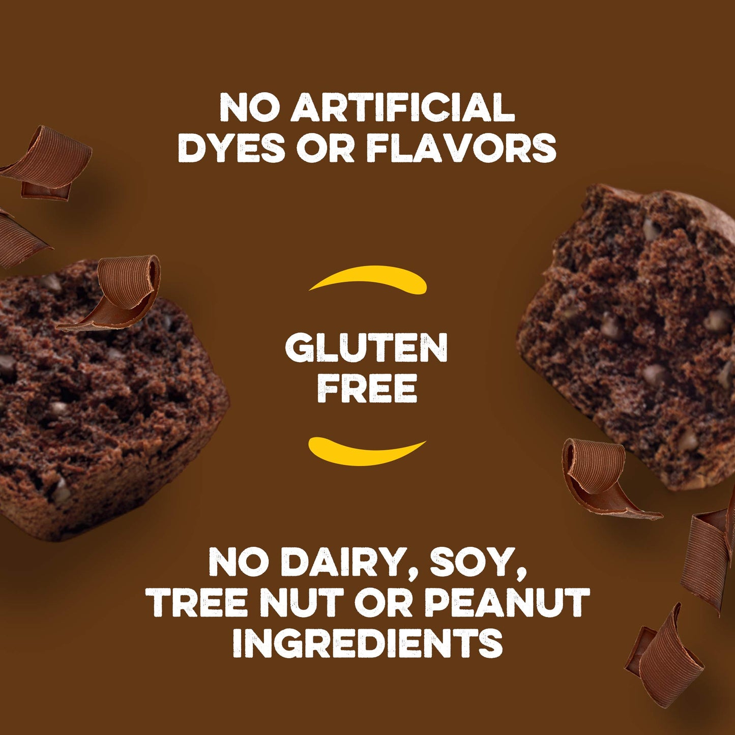 Udi's Gluten Free Double Chocolate Muffins, Frozen, 10 oz 4 ct, 10 oz (frozen)