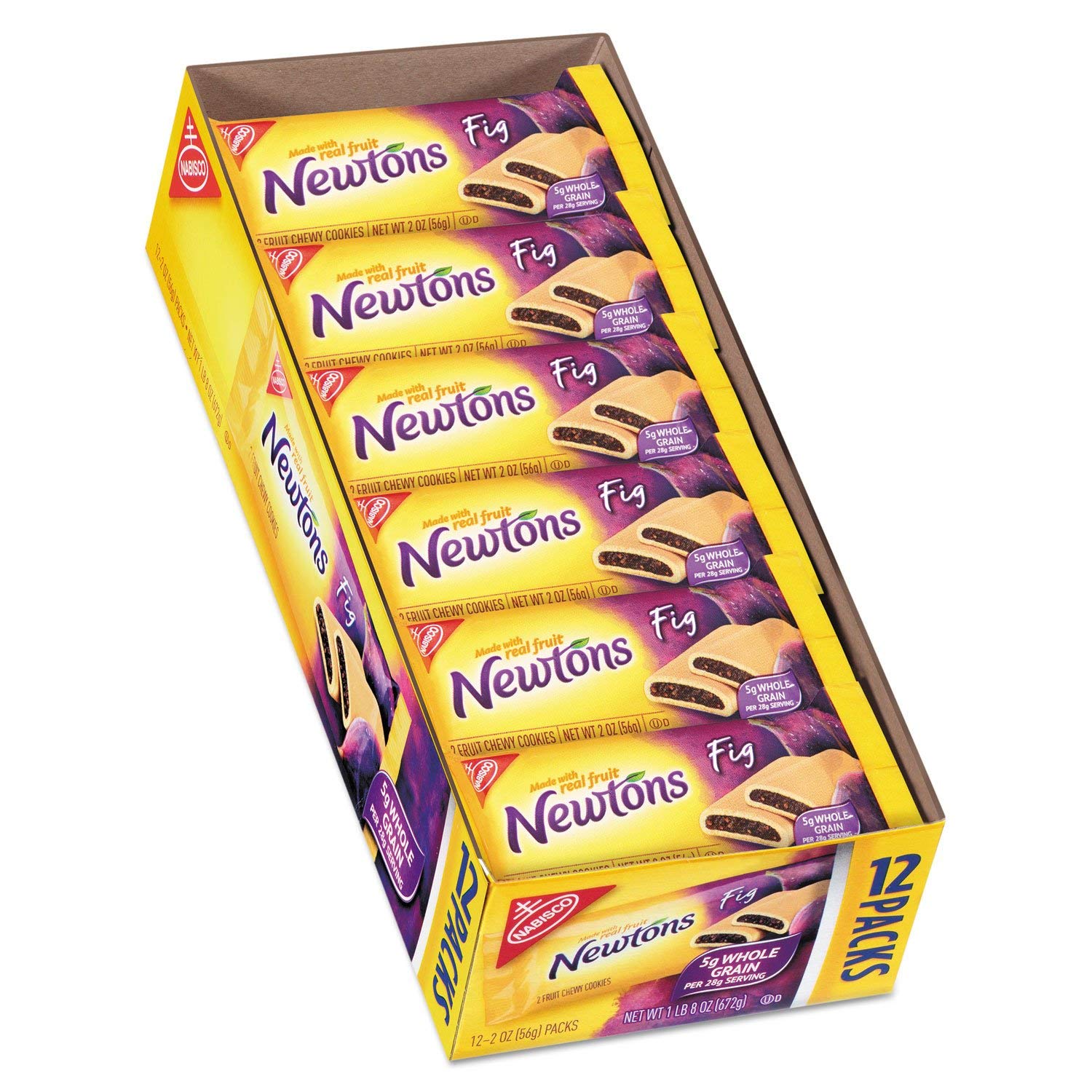 Snack Fig Newton, 2 oz, 12 pack