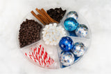 Frankford OREO Holiday Hot Chocolate BOMB Set with Cookie Flavored Melting Cocoa Balls with Marshmallows, 3 Count