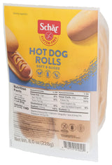 Schar Hot Dog Rolls, 8 OZ