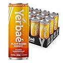 Yerbaé Energy Beverage, Mango Passion Fruit, 120mg Caffeine. No Sugar/Calories/Carbs, Energized by Yerba Mate, Plant-Based, Healthy Alternative
