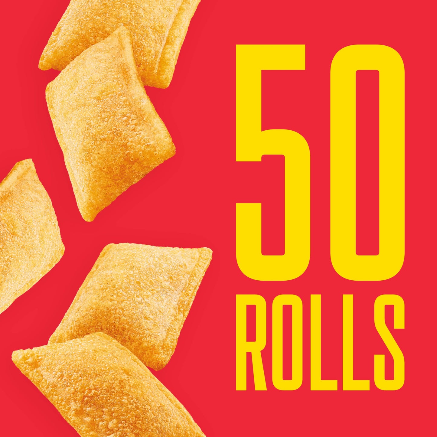Totino's Pizza Rolls, Pepperoni Flavored, Frozen Snacks, 50 Rolls, 24.8 oz
