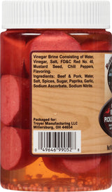 Backroad Country Smoked Red Hot Pickled Bologna 8 Ounces
