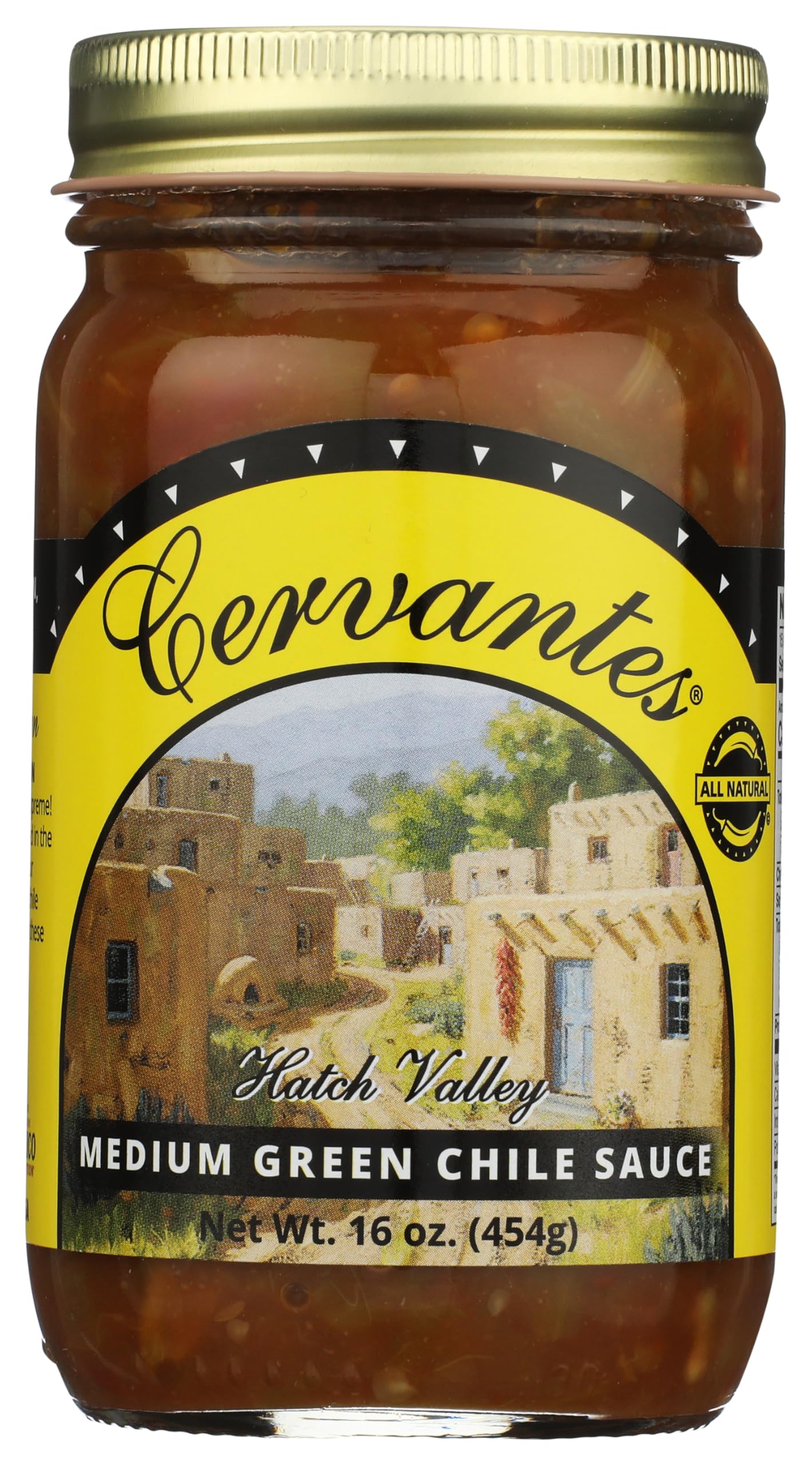Green Chile Sauce, MEDIUM, 16oz., Pack of 3_AB
