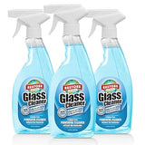 Restore Naturals 22oz Non Toxic Glass Cleaner Spray - Ammonia Free | Fume Free | Plant Based | Biodegradable - 3 Pack
