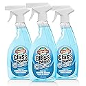 Restore Naturals 22oz Non Toxic Glass Cleaner Spray - Ammonia Free | Fume Free | Plant Based | Biodegradable - 3 Pack