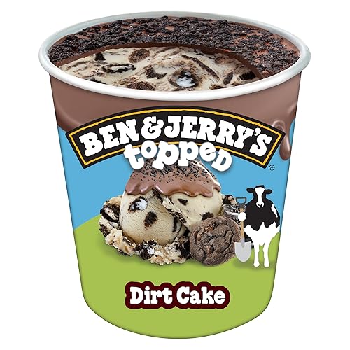 Ben & Jerry's Ice Cream Dirt Cake Topped Non-GMO 15.2 oz