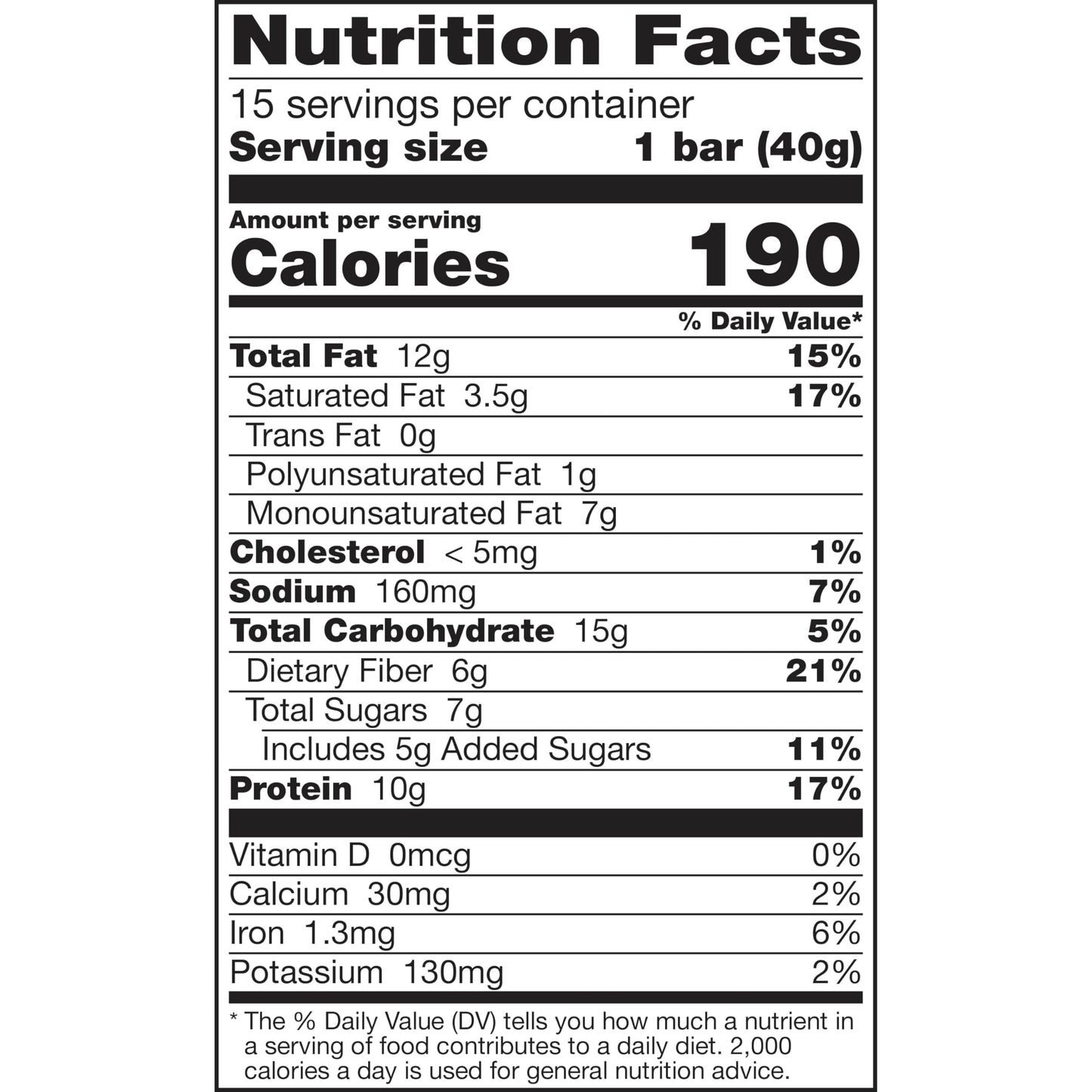 Nature Valley Breakfast Bars, Protein Granola Bars, Peanut Butter Dark Chocolate, Chewy, Gluten-Free, Individually Wrapped, On-the-Go, No Artificial