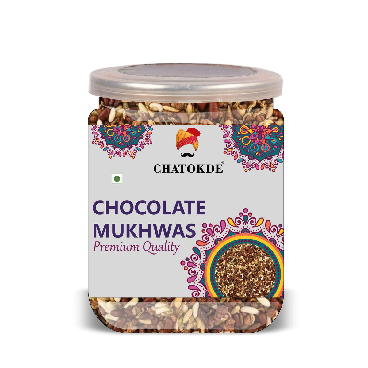 CHATOKDE Chocolate Mukhwas 500 Gram Airtight Container