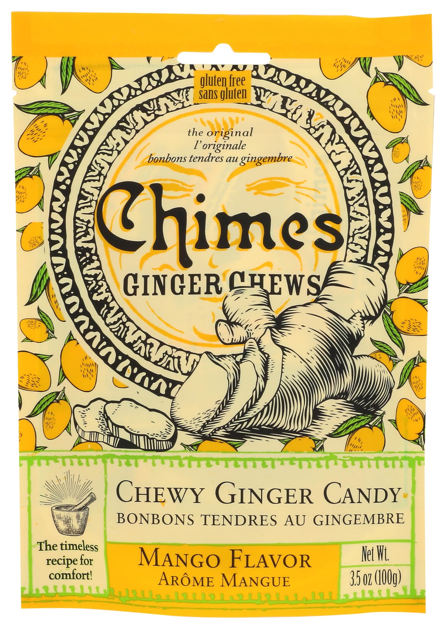 Chimes Ginger Mango Chews, 100 GR