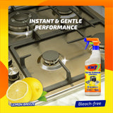 KH-7 KH7 Total Cleaner Lemon Breeze Multipurpose Cleaning Spray - Fresh Lemon Scent All-Purpose Cleaner for Home, Kitchen & Appliances | Powerful
