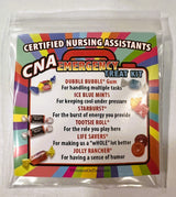 CNA (Nursing Assistants) Emergency Treat Packs (pack of 25) Fun Candy Survival Kit Gift for Certified Nurse Assistants & Staff Appreciation Week