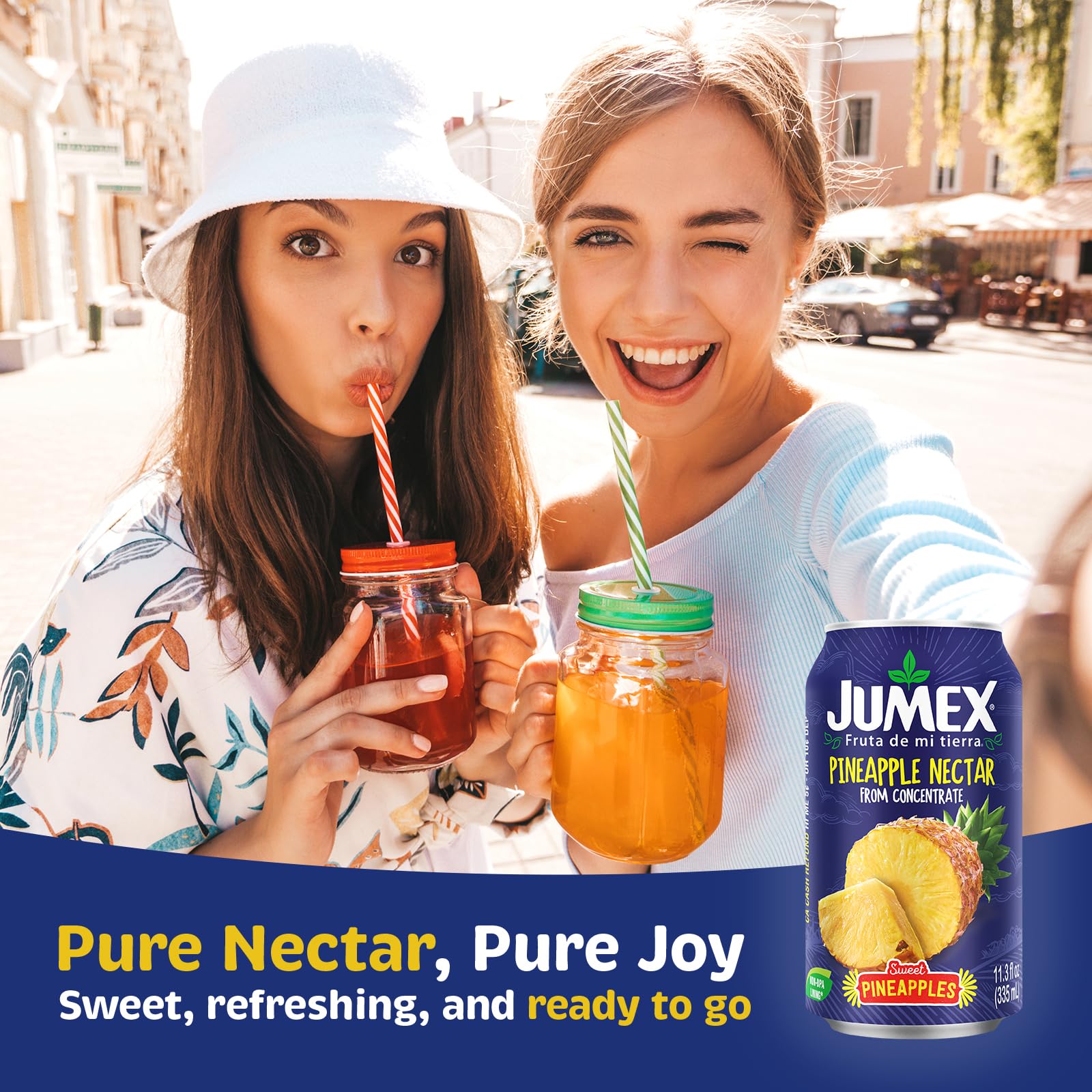 Jumex Pineapple Nectar, 11.3 Oz (Pack of 24)