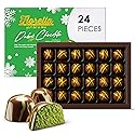 Fiorella Dubai Chocolate Gift Box, 24 Count, Premium Gourmet Milk Chocolate with Pistachio, Butter & Crispy Knafeh, Food Gifts for Holiday Gift