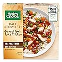 Healthy Choice Cafe Steamers General Tso's Spicy Chicken, Convenient Microwave Meal Made With No Preservatives, Frozen Meal, 10.3 OZ Bowl