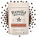 Lineage Provisions Rewild Roast Coffee - Organic Whole Coffee Beans - Arabica Medium Roast - Brown Sugar, Dark Chocolate, Toasted Walnut, Citrus