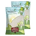 Food to Live Organic White Rye Flour, 16 Pounds - Non-GMO, Unbleached, Light, Medium Protein, Vegan, Kosher, Finely Milled Berries, Great for Baking Cookies, Muffins, Bread, and Sourdough