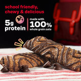 KIND Kids Granola Bars, Chocolate Chip, Gluten Free, Low Sodium, Peanut and Tree Nut Free Snacks, 5g Protein, 5 Count