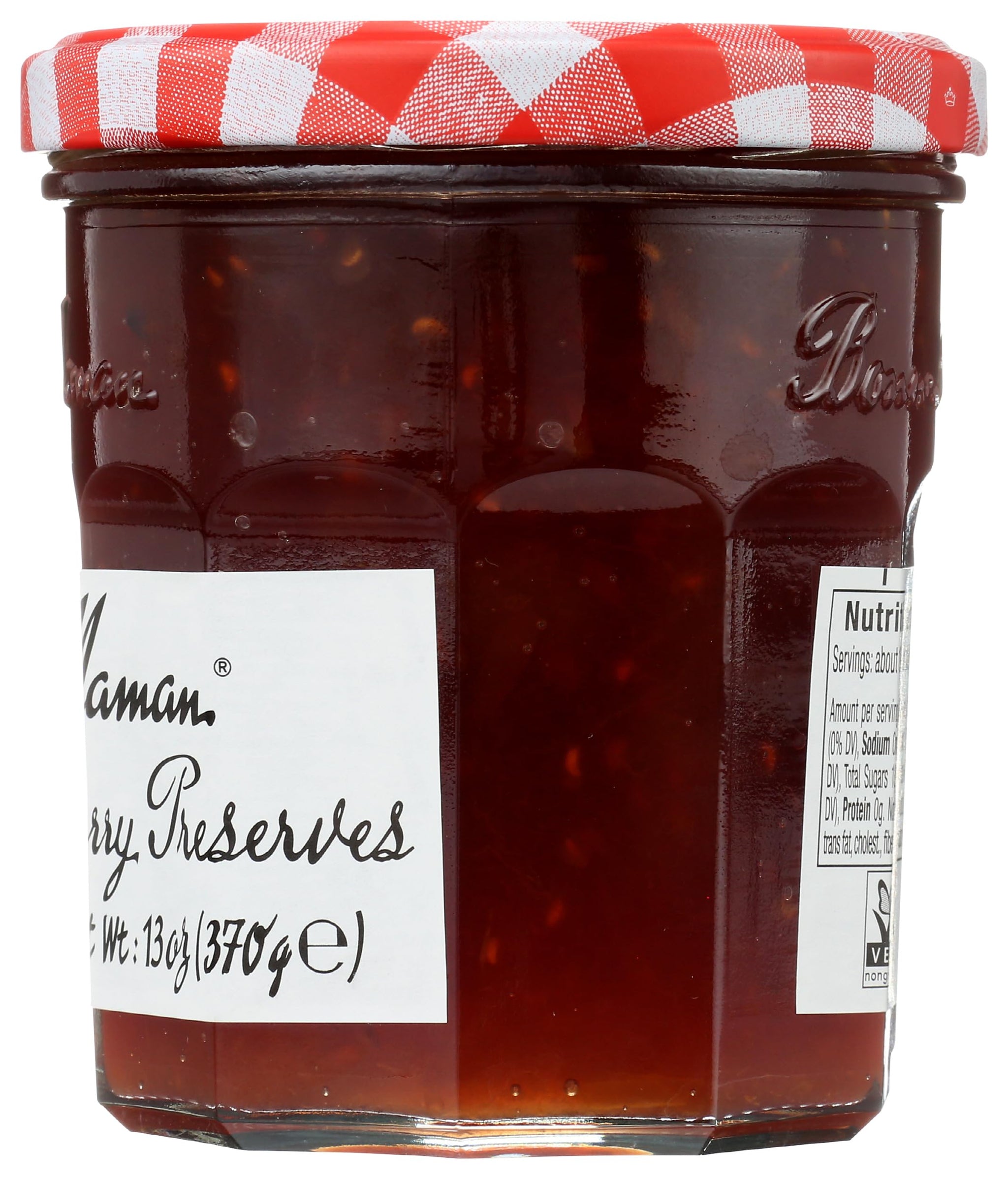 Bonne Maman, Preserves Apricot Raspberry, 13 Ounce