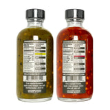 Hell Fire Detroit Hot Box #3 Gift Box (Mild & Medium), Crafted with Fresh, Fire-Roasted Anaheim and Fresno Chile Peppers, All-Natural, Vegan