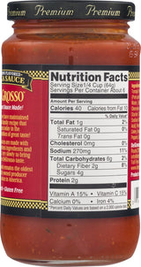 Delgrosso, Pepperoni Flavored Traditional Pizza Sauce, 14 Ounce