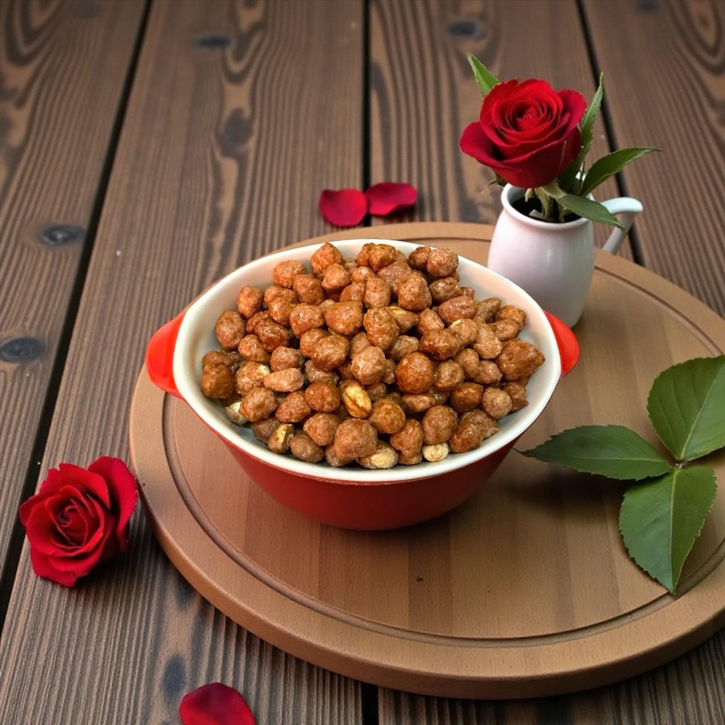 AviNuts Butter Toffee Peanuts, Sweet & Salty Toffee Coated Whole Peanuts, Single Serve Snack Bags, 2.5 oz (Pack of 6)